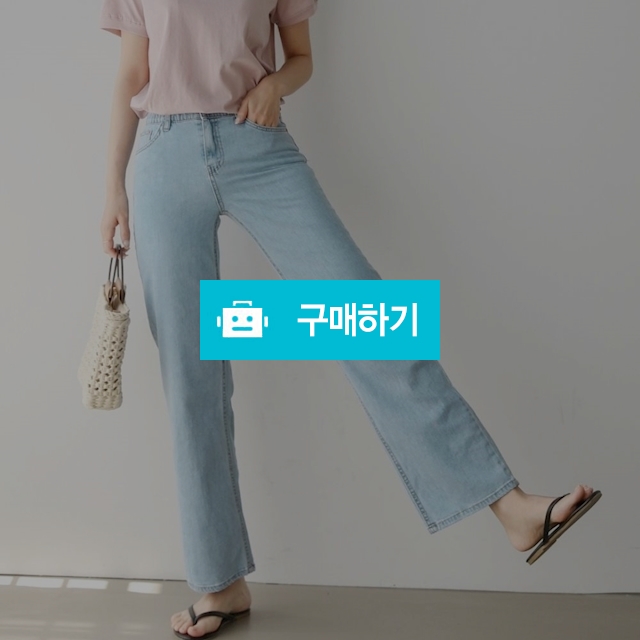 여성 썸머 데님 일자 와이드 청바지 / 도도해닷컴 / 디비디비 / 구매하기 / 특가할인