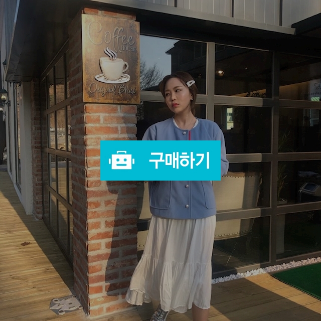 라운드 진주 단추 자켓 / 퓨어블리님의 스토어 / 디비디비 / 구매하기 / 특가할인