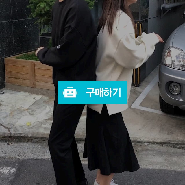 오버핏 라운드 기모 트임 레터링 맨투맨 / dasoming님의 스토어 / 디비디비 / 구매하기 / 특가할인