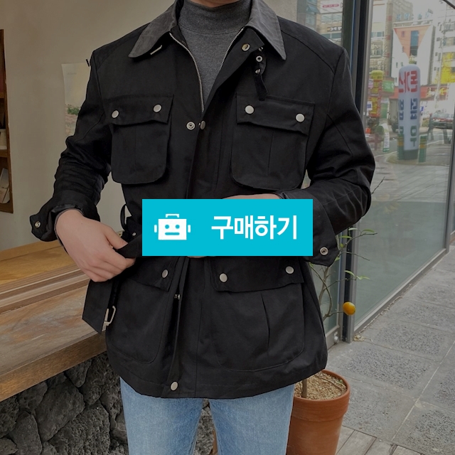 로반 벨티드 야상 자켓 남성 자켓 남녀공용 3color / 옴므오브제 스토어 / 디비디비 / 구매하기 / 특가할인