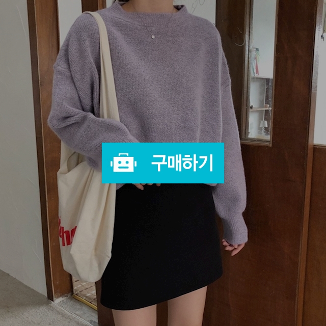 멀런 포켓카라 보송니트 4color / 하루크라운 / 디비디비 / 구매하기 / 특가할인