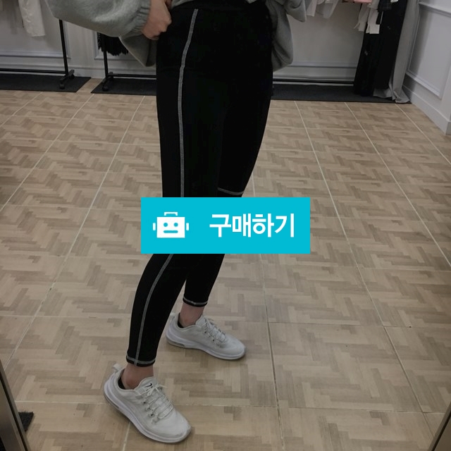 포인트 오바로크 쫀쫀 밴드 레깅스 / 라벨르스타일 / 디비디비 / 구매하기 / 특가할인