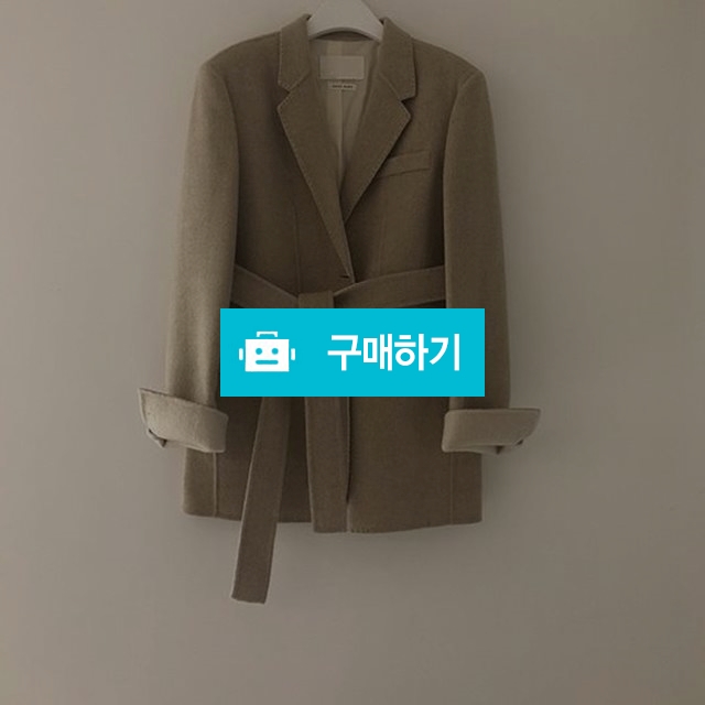 핸드메이드 울 하프 벨트 코트 / 비마이비러브님의 스토어 / 디비디비 / 구매하기 / 특가할인