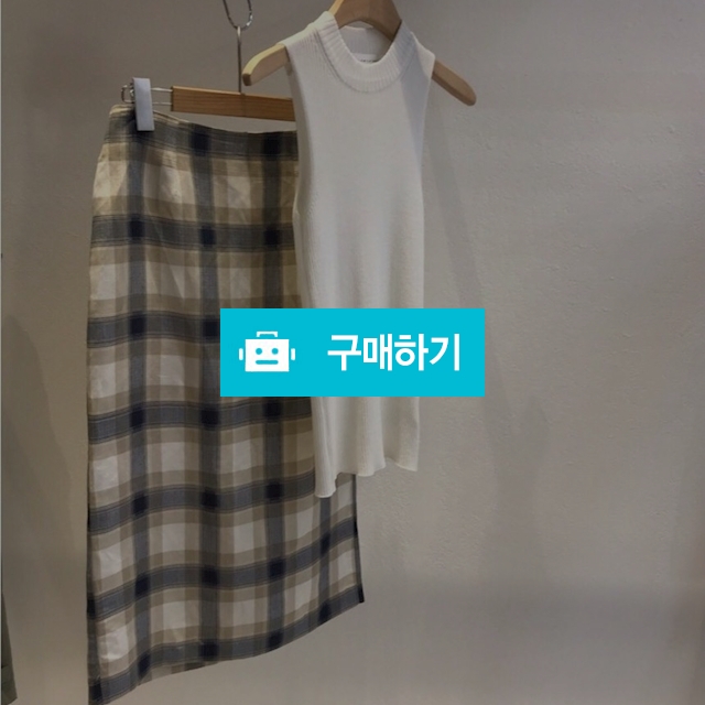 체크 린넨 스커트 / 소울드레스jy / 디비디비 / 구매하기 / 특가할인