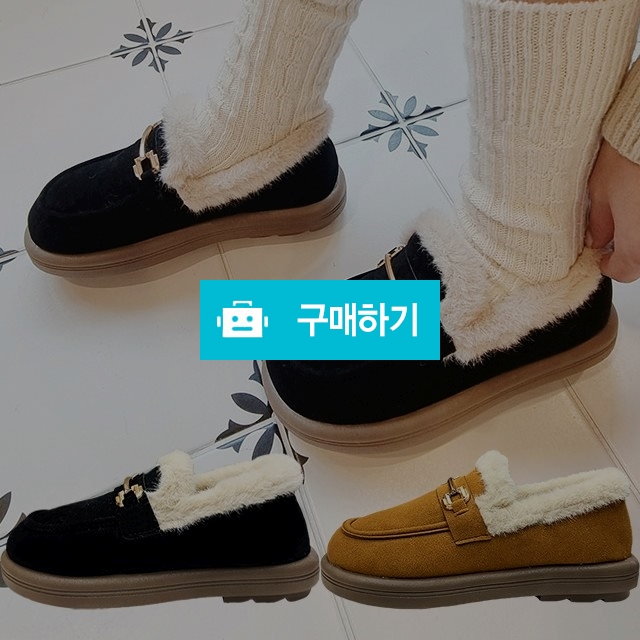 여성방한화 마리오탈라리코 스웨이드 클래식 장식 털로퍼 3cm굽 방한화구두 겨울구두 / 마리오탈라리코님의 스토어 / 디비디비 / 구매하기 / 특가할인