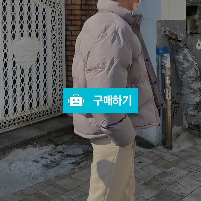 오버핏 스탠다드 숏패딩 남녀공용 하이넥 집업 5color / 옴므오브제 스토어 / 디비디비 / 구매하기 / 특가할인