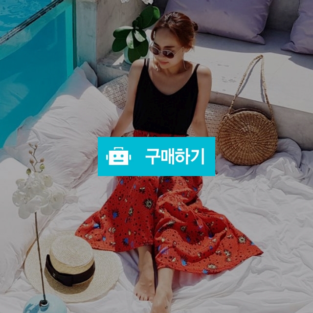 발리 패턴 프릴 와이드 팬츠  / 라비융 RaviYung / 디비디비 / 구매하기 / 특가할인