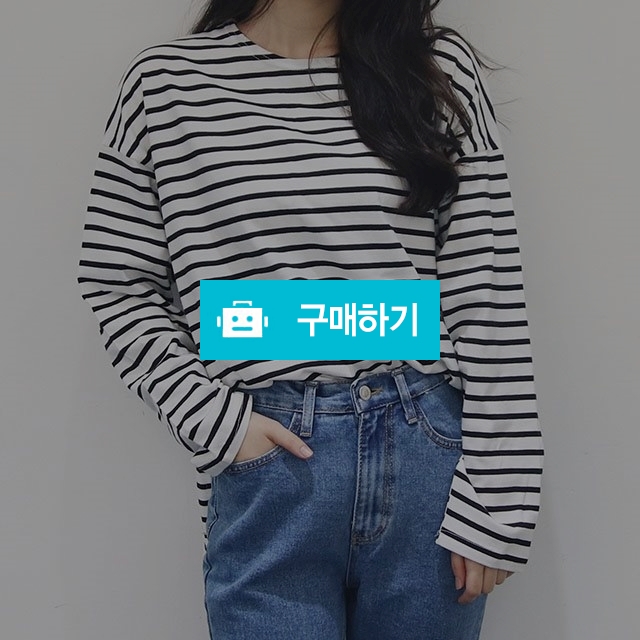 밀라 단가라 스트라이프 티셔츠 / 노마야님의 스토어 / 디비디비 / 구매하기 / 특가할인