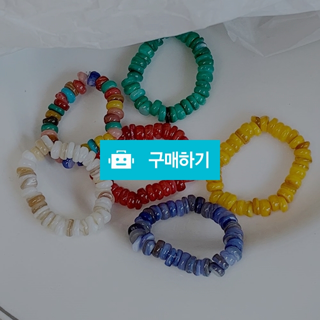 도리타 천연염색 비즈반지 가드링 검지반지 / 슈에뜨지니 / 디비디비 / 구매하기 / 특가할인