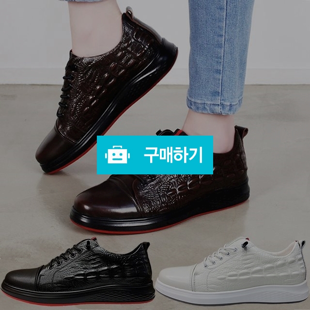 마리오탈라리코 천연소가죽 패턴자수 밴딩스니커즈 4cm굽 소가죽운동화 남성스니커즈 / 마리오탈라리코님의 스토어 / 디비디비 / 구매하기 / 특가할인