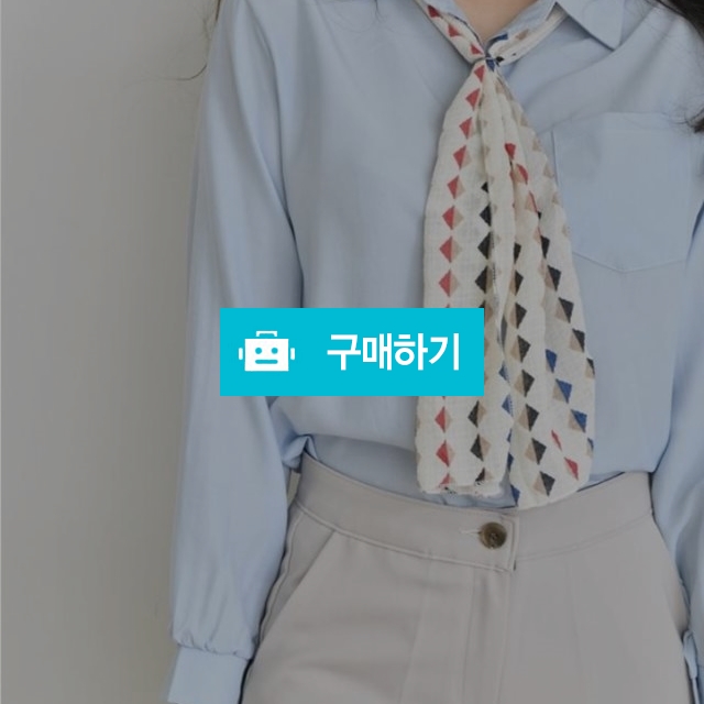 포켓 셔츠 머플러 세트 블라우스 / 아담샵 / 디비디비 / 구매하기 / 특가할인