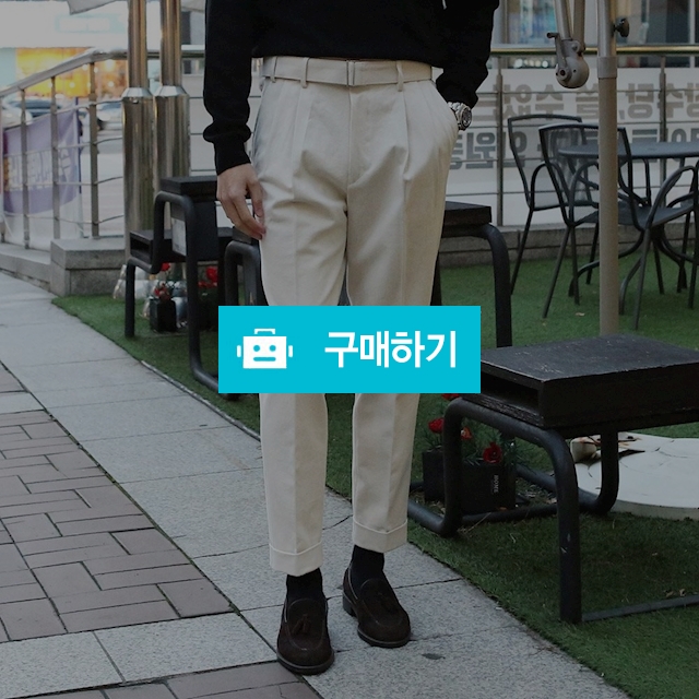벨트 슬랙스 기모 치노 팬츠 4color / 어글리듀오님의 스토어 / 디비디비 / 구매하기 / 특가할인