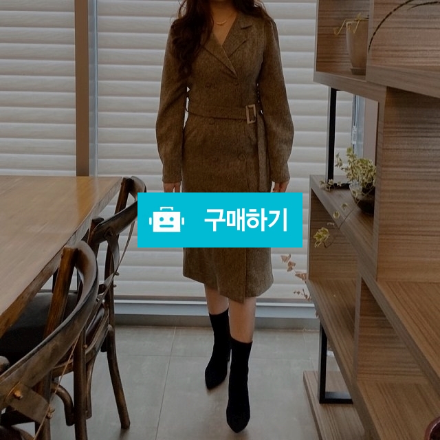 연말 트렌치 벨트 트위드 롱원피스 / Wonlop원럽님의 스토어 / 디비디비 / 구매하기 / 특가할인