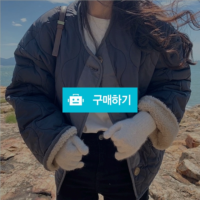여성 리버시블 양면 퍼안감 배색 퀄팅 깔깔이 루즈핏 패딩 자켓 5color / 티엘유님의 스토어 / 디비디비 / 구매하기 / 특가할인