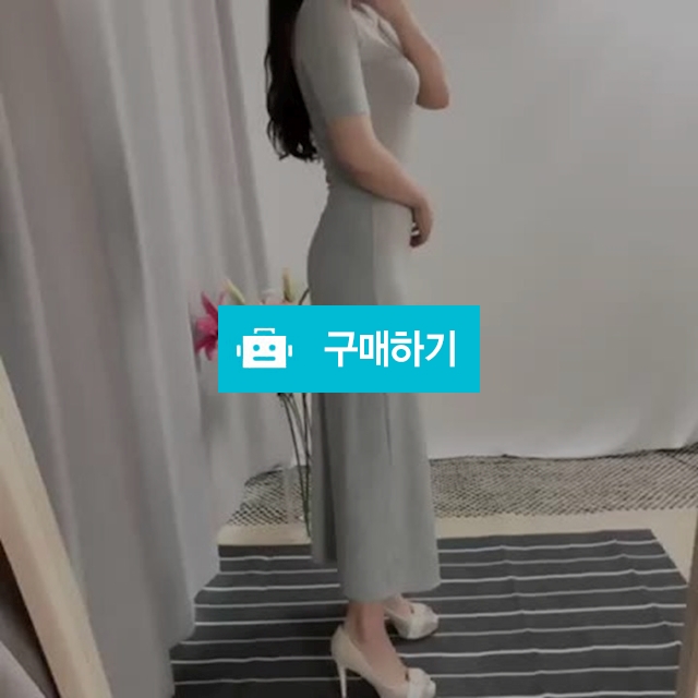 여름 맥시 타이트 슬림 글램 쫀쫀 롱원피스 / 올라썬 / 디비디비 / 구매하기 / 특가할인