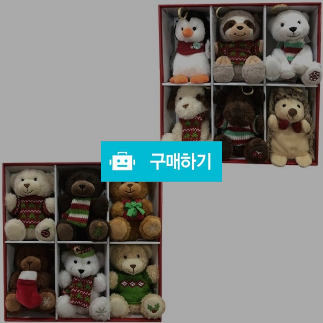 크리스마스장식 봉제인형 6-piece/크리스마스장식품파티용품이벤트용품선물트리데코실내인테리어소품액세서리꾸미기 / 다모아아토즈님의 스토어 / 디비디비 / 구매하기 / 특가할인