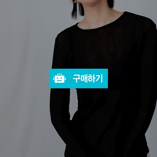 슬림핏 시스루 린넨블렌드 긴팔 티셔츠 3컬러 / 어노드님의 스토어 / 디비디비 / 구매하기 / 특가할인