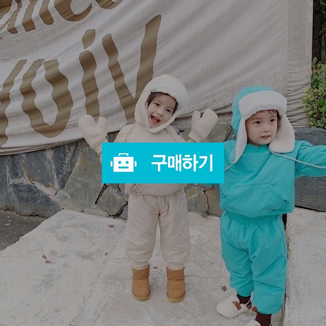 스노우패딩 4종셋트(상의+하의+모자+장갑) / 애미스타 / 디비디비 / 구매하기 / 특가할인