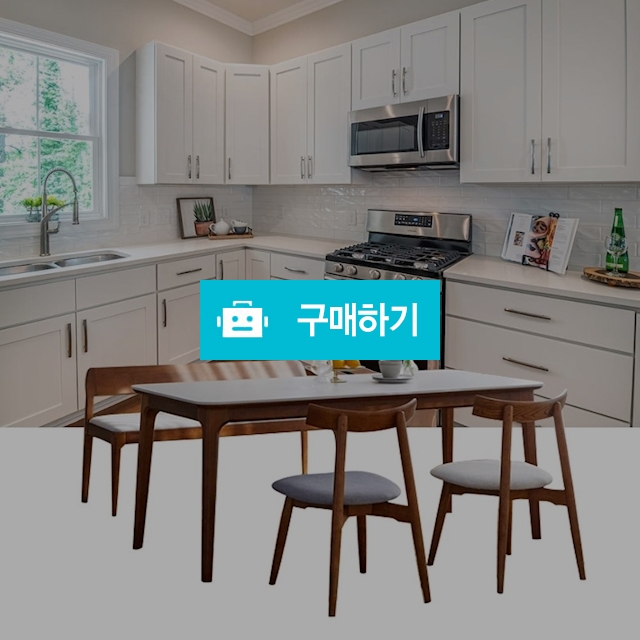 더원 4인용 포세린 세라믹식탁 세트 원목 식탁 사각 테이블 패브릭 의자 벤치형 1400 / 다모아아토즈님의 스토어 / 디비디비 / 구매하기 / 특가할인