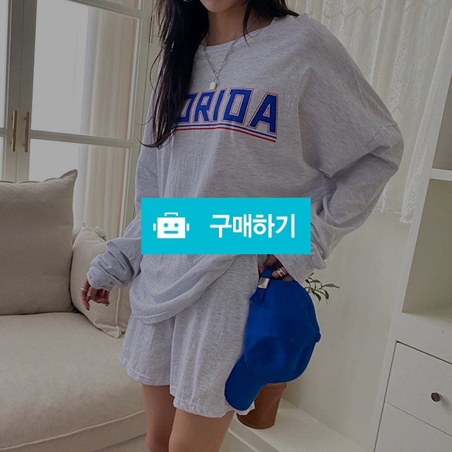 여성 여름 세트 긴팔 맨투맨 반바지 비치웨어 트레이닝 / 도도해닷컴 / 디비디비 / 구매하기 / 특가할인