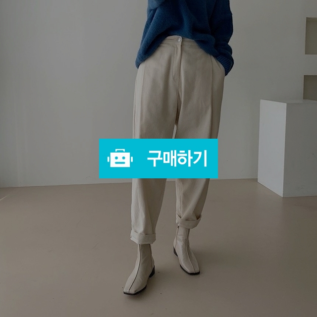 밴딩 주름 핀턱 코듀로이 골덴 와이드 팬츠 / 쏘울미의 톡톡 스타일 / 디비디비 / 구매하기 / 특가할인
