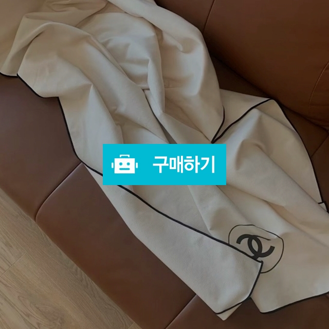 샤넬 뷰티 기프트 무릎담요 / 다비샵 / 디비디비 / 구매하기 / 특가할인