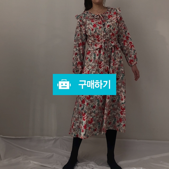 플라워 쉬폰 롱 원피스  / 콩고님의 스토어 / 디비디비 / 구매하기 / 특가할인