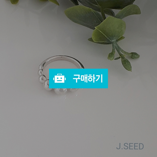 버블 실버볼반지  / 제이씨드님의 스토어 / 디비디비 / 구매하기 / 특가할인
