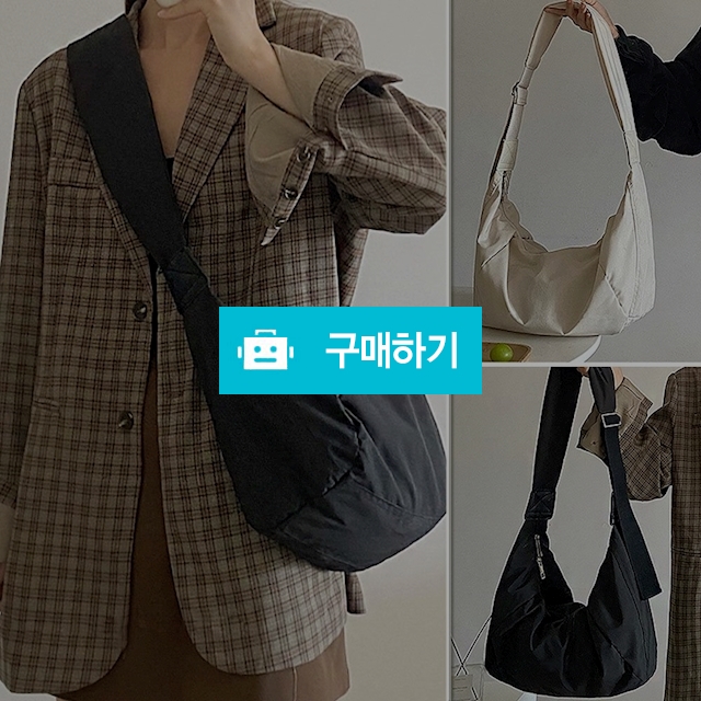 블렛 보부상 크로스백 휘뚜루마뚜루가방 제니 30대여자 아이패드 핸드폰 스트링 나일론백 / 슈에뜨지니 / 디비디비 / 구매하기 / 특가할인