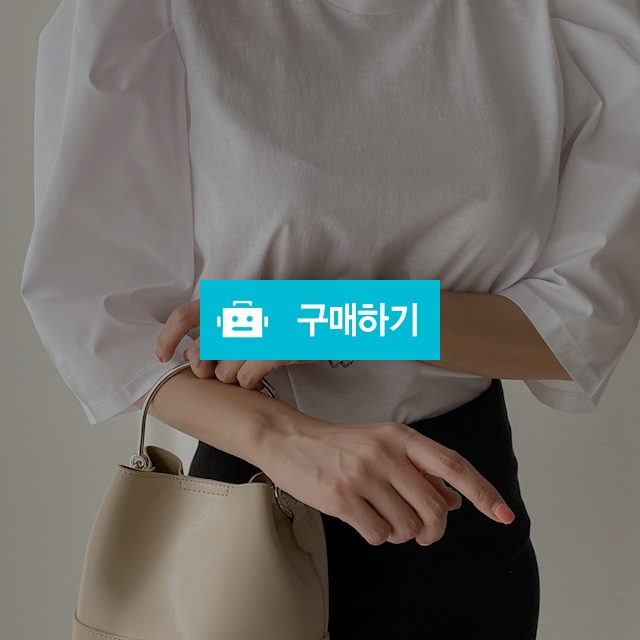 소매 퍼프 반팔 티셔츠  / 핑크모모 / 디비디비 / 구매하기 / 특가할인