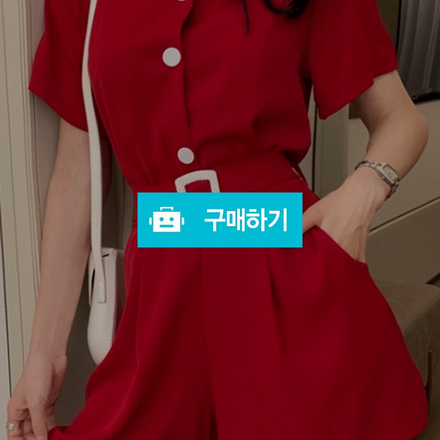 클립 블라우스+벨트팬츠 코디세트 SET (블랙,레드와인) / 여성쇼핑몰 이즈굿 / 디비디비 / 구매하기 / 특가할인