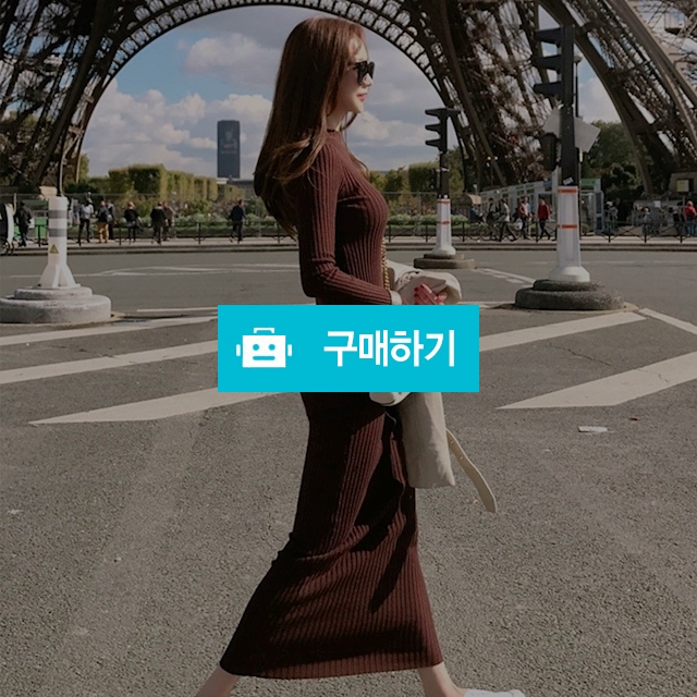 슬림핏 골지 니트 롱원피스 / 윙블리님의 스토어 / 디비디비 / 구매하기 / 특가할인
