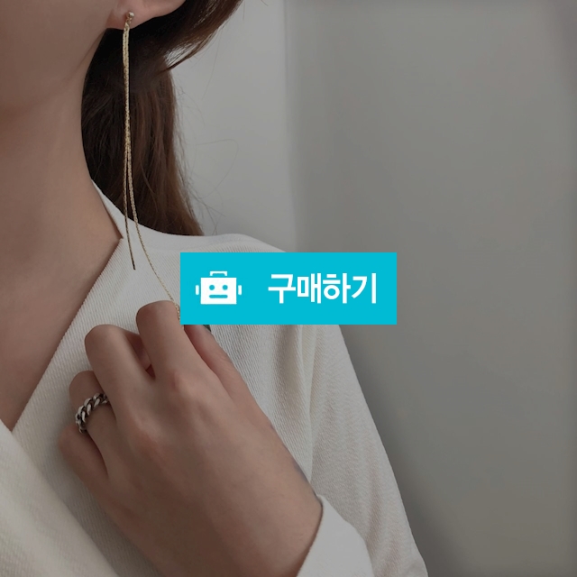 두줄 롱 드롭귀걸이 / 에그시티 / 디비디비 / 구매하기 / 특가할인