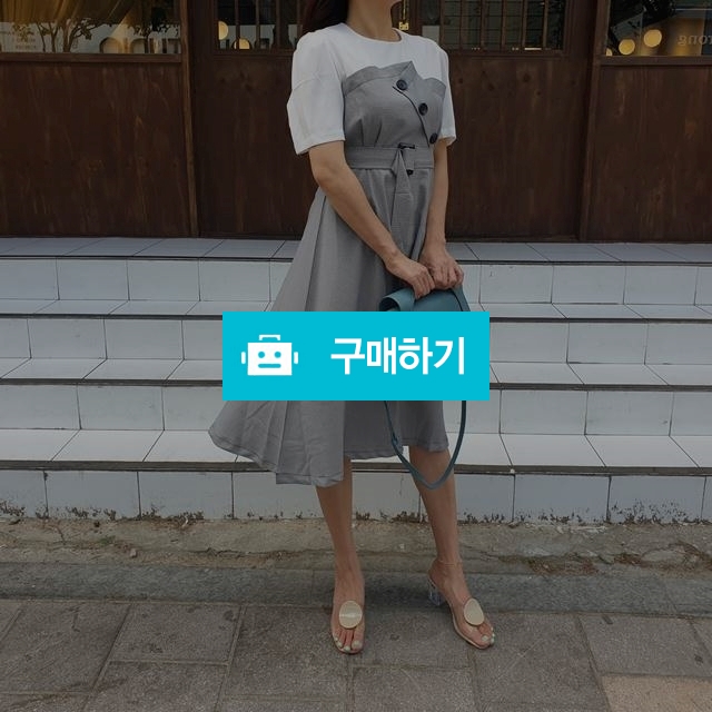 체크 레이어드 원피스 / 옹드로이님의 스토어 / 디비디비 / 구매하기 / 특가할인