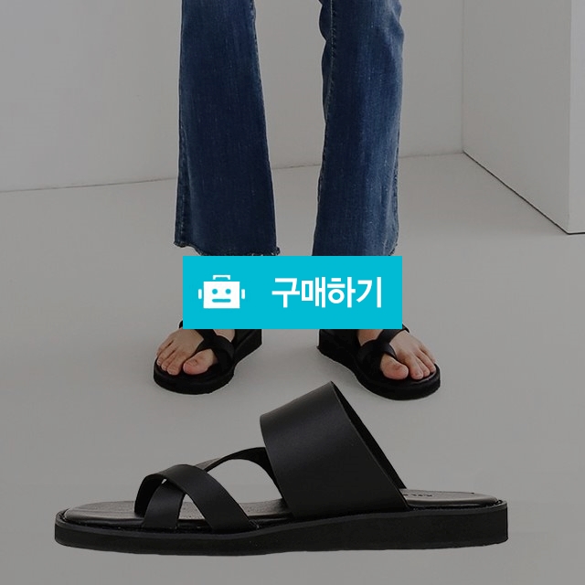 마리오탈라리코 예루살렘 스트랩 플랫 쿠션쪼리 2cm굽 남성슬리퍼 남자쪼리 / 마리오탈라리코님의 스토어 / 디비디비 / 구매하기 / 특가할인