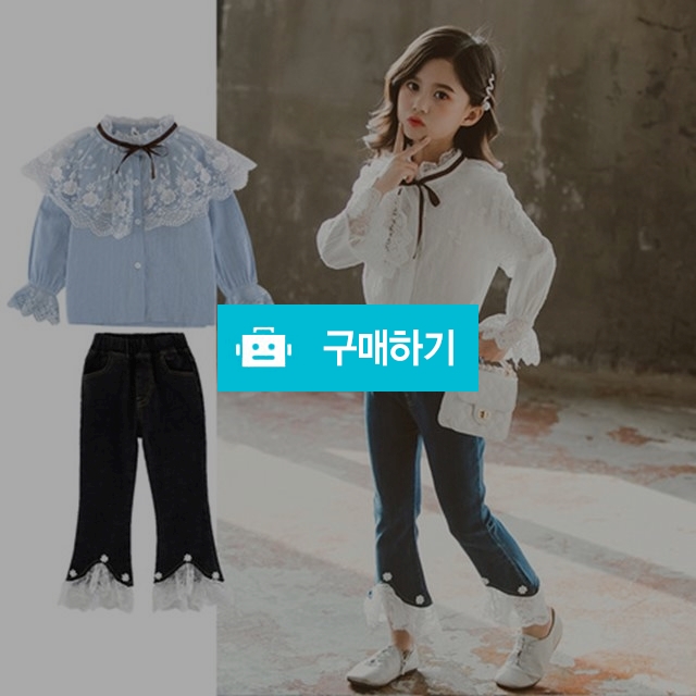 패션 망사 셔츠 패션 나팔 바지 세트 주니어 아동 / 타니야 / 디비디비 / 구매하기 / 특가할인