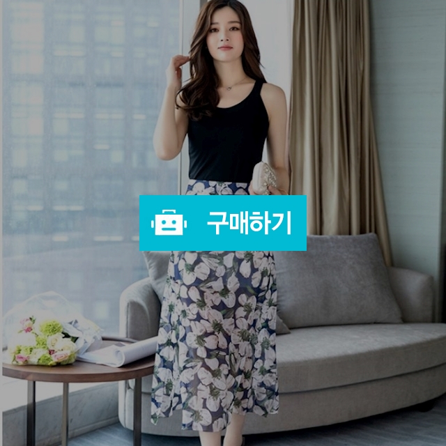 플라워패턴 스커트나시SET / 신라상점 / 디비디비 / 구매하기 / 특가할인
