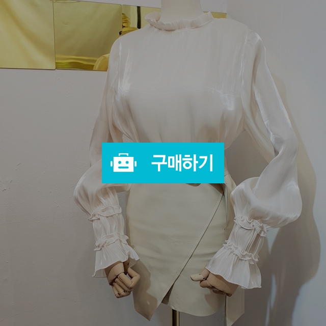반폴 프릴 소매 파티블라우스  / 난언니네님의 스토어 / 디비디비 / 구매하기 / 특가할인