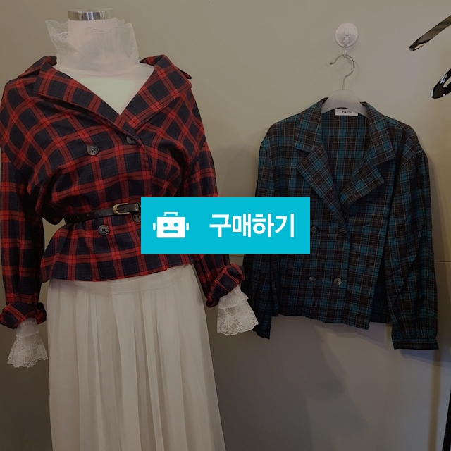 신상) 체크 자켓 / 샾987 / 디비디비 / 구매하기 / 특가할인