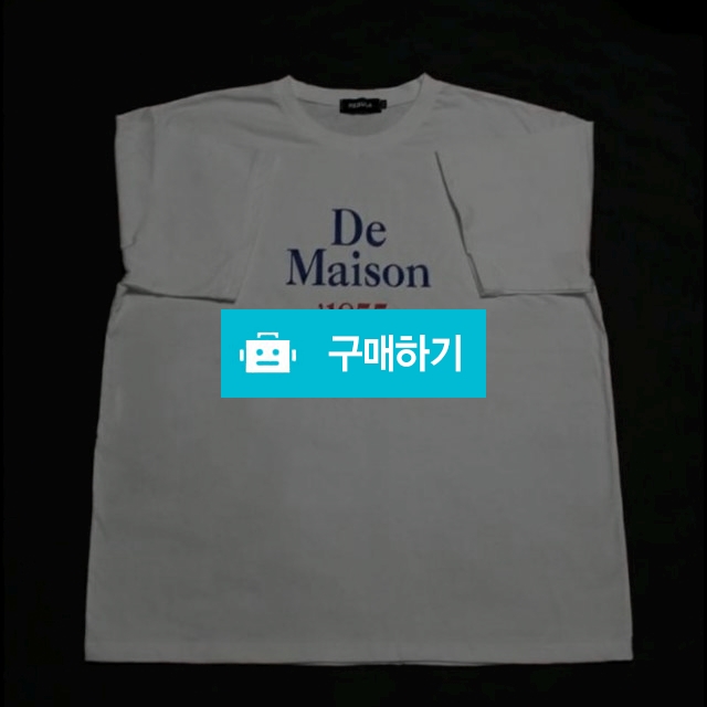 SOLD OUT [BIG SIZE] De Maison 반팔티셔츠 / 제주포인트님의 스토어 / 디비디비 / 구매하기 / 특가할인