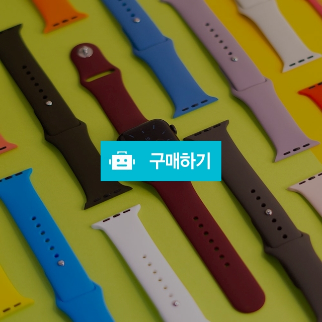 웨어플래닛 애플워치 304L 스틸 버클 실리콘 스트랩 / 웨어플래닛 / 디비디비 / 구매하기 / 특가할인