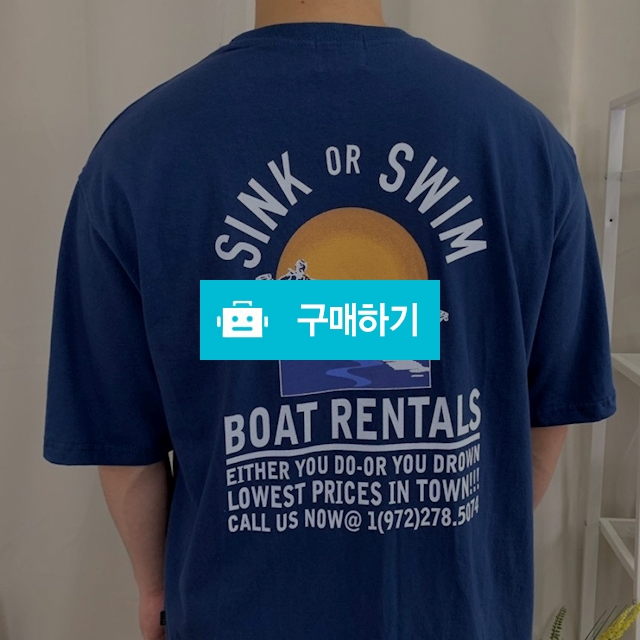 싱크스윔 보트 남자 여름 반팔티(3color) / Lapidem님의 스토어 / 디비디비 / 구매하기 / 특가할인