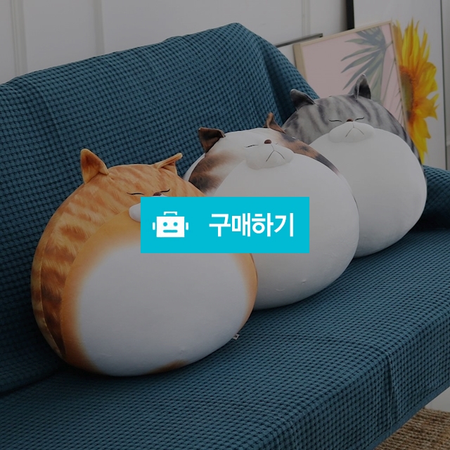 토이웍스 KC정품 뚱냥이 귀여운 고양이 동물 애착 인형 / 토이앤드림 / 디비디비 / 구매하기 / 특가할인
