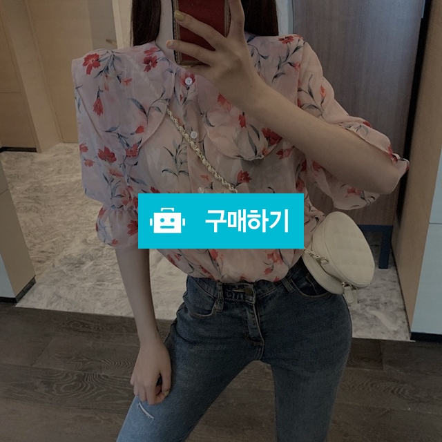 플라워 블라우스 / 여성쇼핑몰 이즈굿 / 디비디비 / 구매하기 / 특가할인