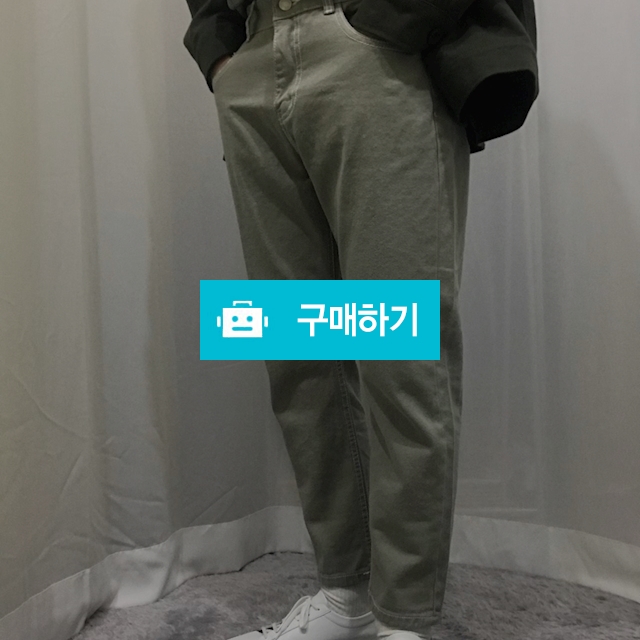 스티치 리프 코튼 면 팬츠 연그레이 / 93LOAD님의 스토어 / 디비디비 / 구매하기 / 특가할인