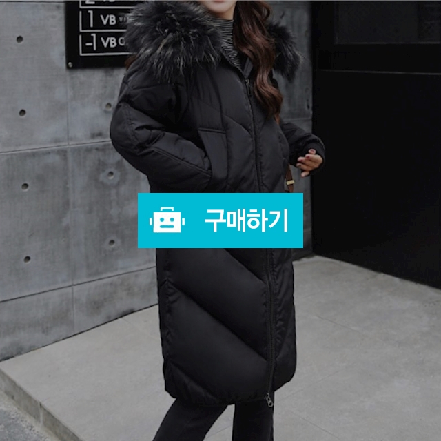 💕정말 싼 가격💕색상 그레이 블랙💕 여성 후드털 롱패딩 / 보세슈퍼 / 디비디비 / 구매하기 / 특가할인