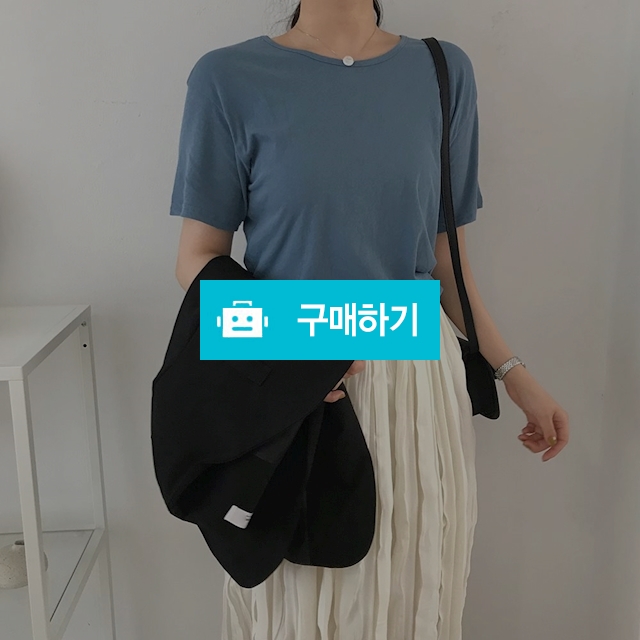 베이직 라운드 반팔티셔츠 / 시은씨 스토어 / 디비디비 / 구매하기 / 특가할인