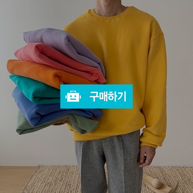 레인보우양기모맨투맨 / 에스제이리빙님의 스토어 / 디비디비 / 구매하기 / 특가할인