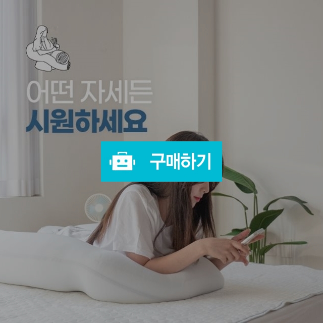 여름바디필로우 쿨 냉감 유자베개 긴배게 쫀득 쿨링바디필로우 중형 / 해피커넥터 펫토커 / 디비디비 / 구매하기 / 특가할인