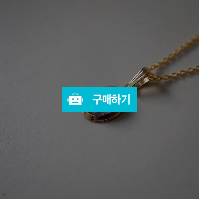 14k 골드필드 탄자나이트 목걸이 12월 탄생석 / 손수메이크 / 디비디비 / 구매하기 / 특가할인